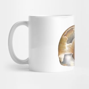 The Great Ramshorn (Planorbarius corneus) Mug